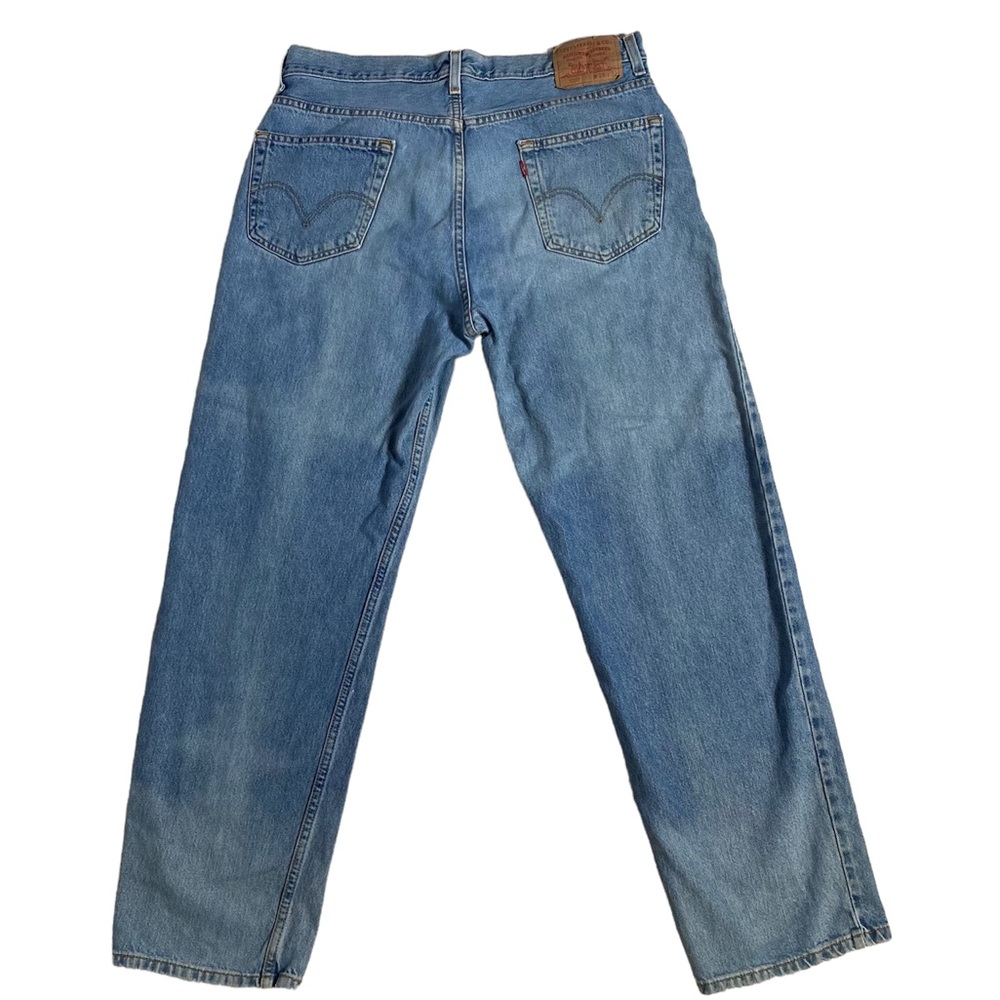 550 Levi’s mens relaxed faded denim jeans 36/32